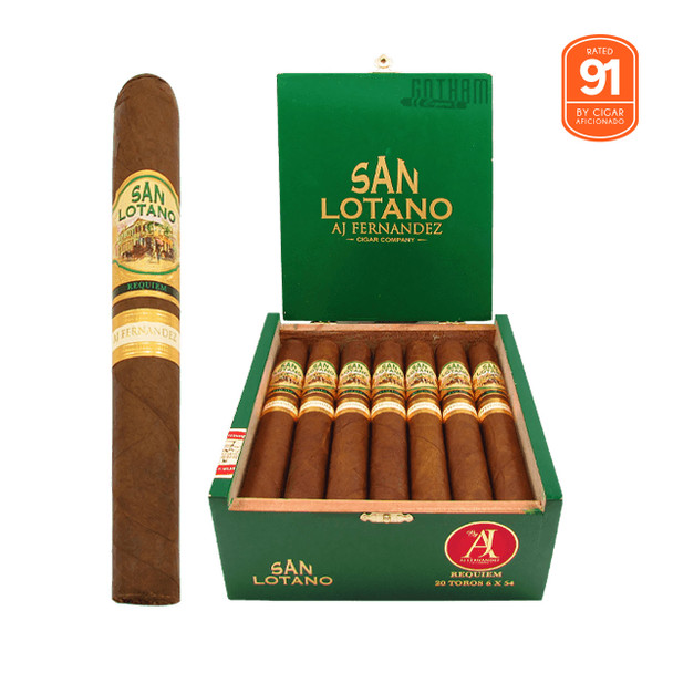 AJ Fernandez San Lotano Requiem Brazil Habano Toro Open Box and Stick