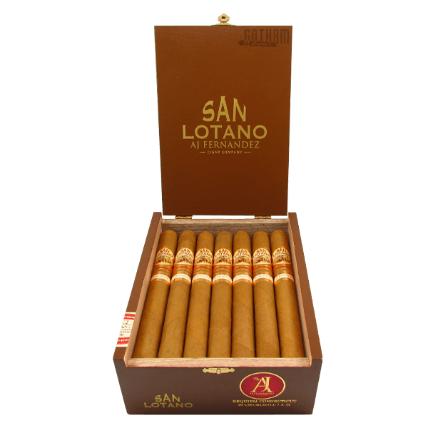 AJ Fernandez San Lotano Requiem Ecuadorian Connecticut Churchill Open Box