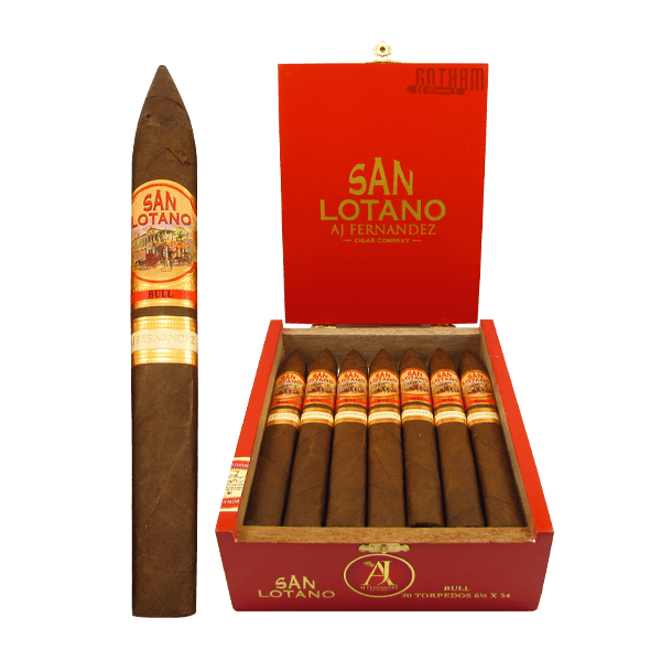 AJ Fernandez San Lotano The Bull Sumatra Torpedo