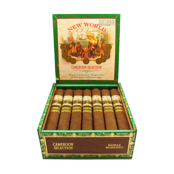New World Cameroon Doble Robusto Open Box
