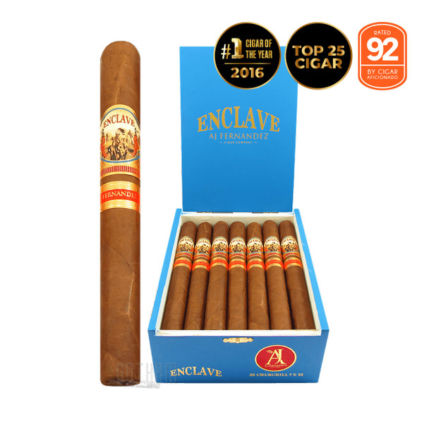AJ Fernandez Enclave Habano Churchill Box and Stick