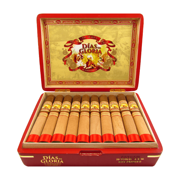 AJ Fernandez Dias de Gloria Box Pressed Toro Open Box