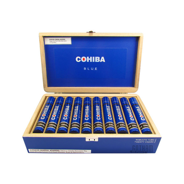 Cohiba Blue Robusto Tubos Open Box