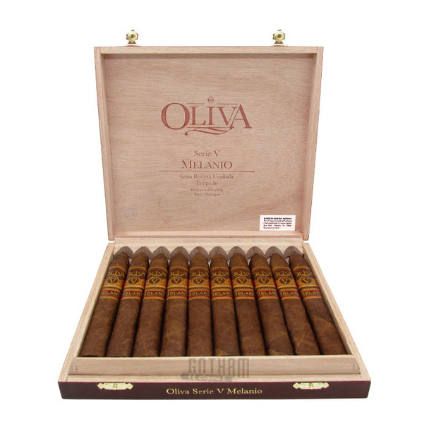 Oliva Serie V Melanio Torpedo Open Box 