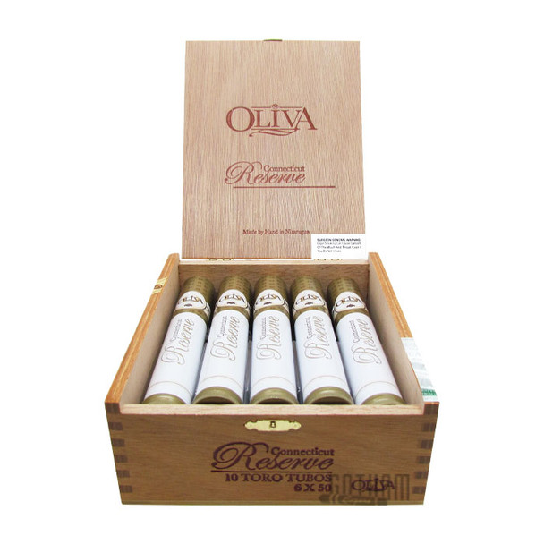 Oliva Connecticut Reserve Toro Tubes Open Box