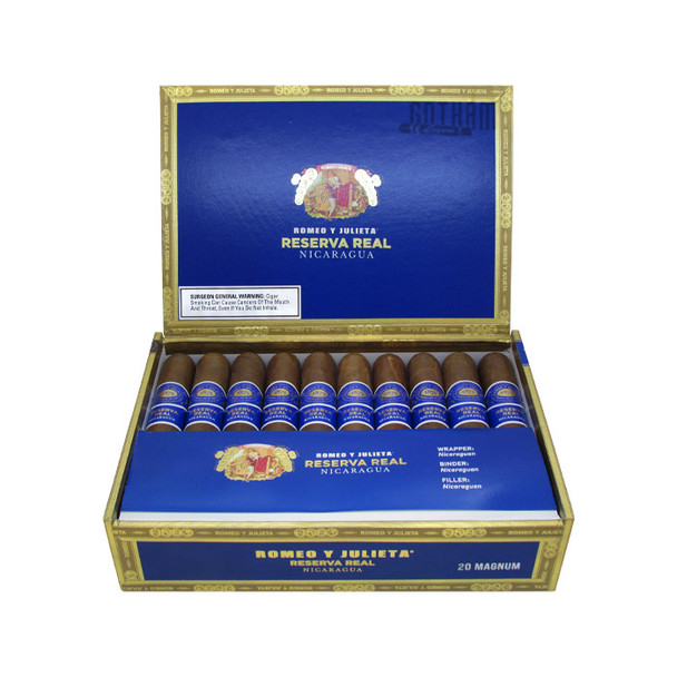 Romeo Y Julieta Reserva Real Nicaragua Magnum open box
