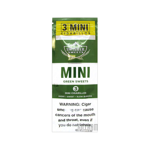 Swisher Sweets Mini Cigarillos Green Sweet Pack