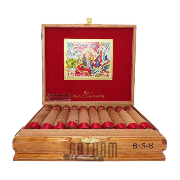Arturo Fuente 858 Rosado Sun Grown open box 