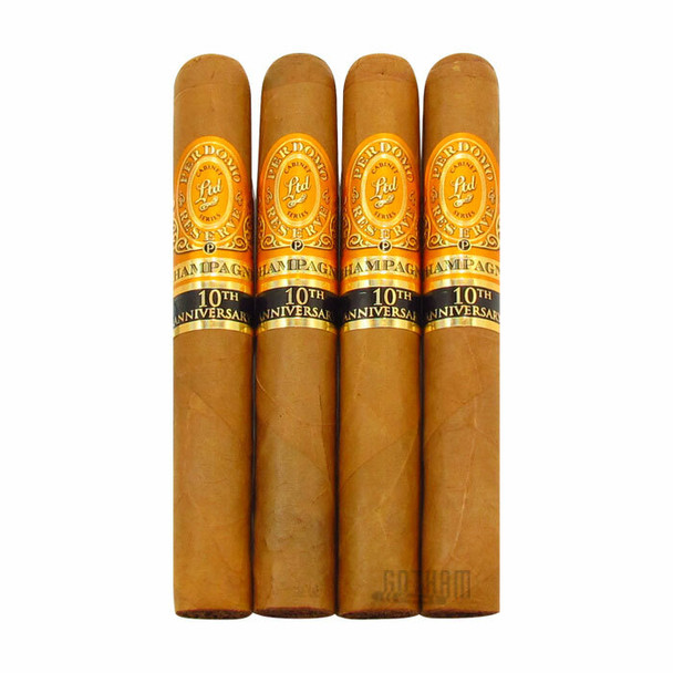 Perdomo Reserve Champagne 10th Anniversary Epicure Sampler sticks