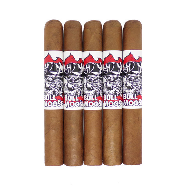 Chillin Moose Bull Moose Robusto XXL five pack