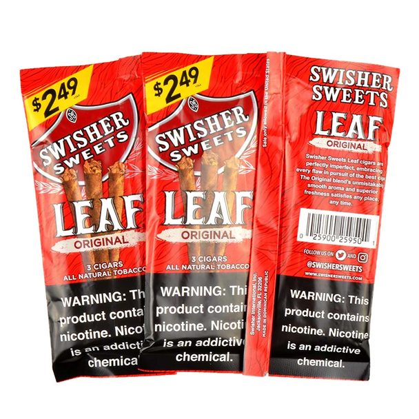 Swisher sweets leaf original box foilpack