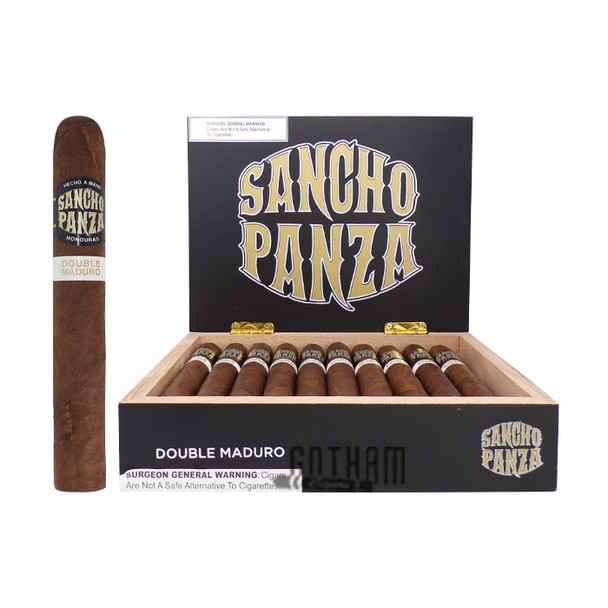 Sancho Panza Double Maduro Toro open box and stick