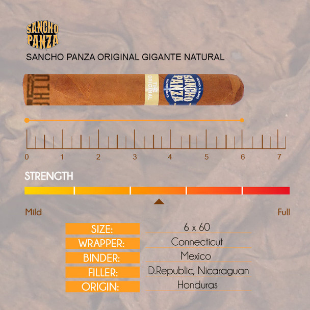 Sancho Panza Original Gigante Natural info