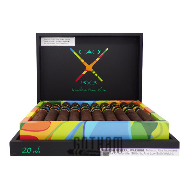 CAO BX3 Robusto open box