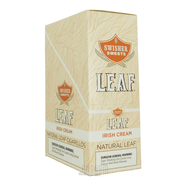Swisher Sweets Leaf Irish Cream Box