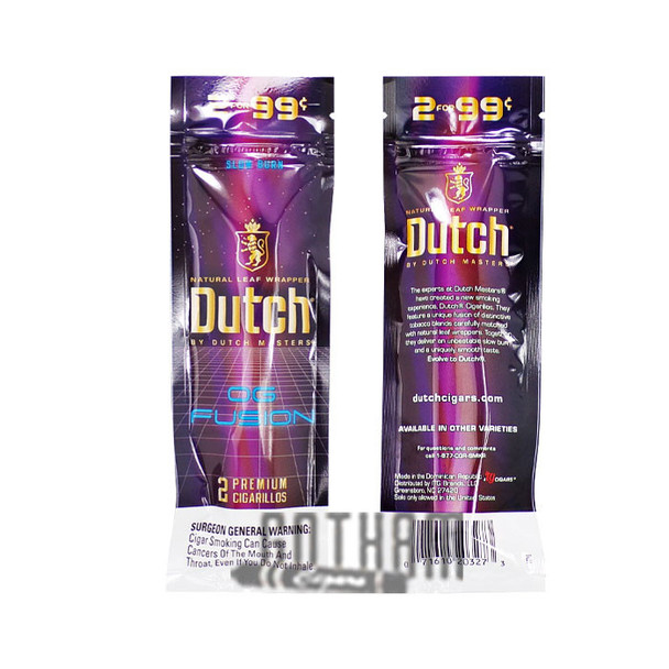 Dutch Masters Cigarillos OG Fusion foil pack