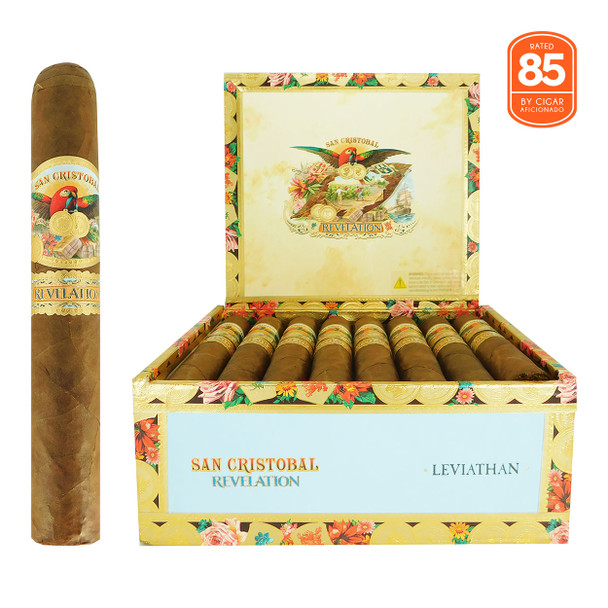 San Cristobal Revelation Leviathan open box and 1 stick