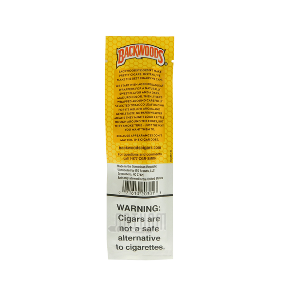 Backwoods Honey Singles Side