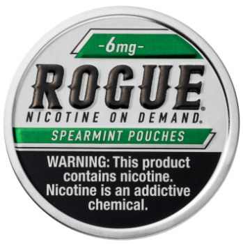 Rogue Nicotine Pouches Spearmint Flavor