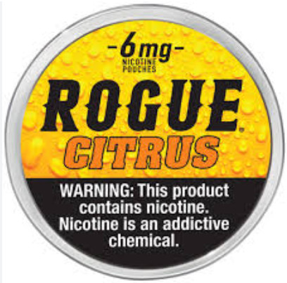 Rogue Nicotine Pouches Citrus Flavor
