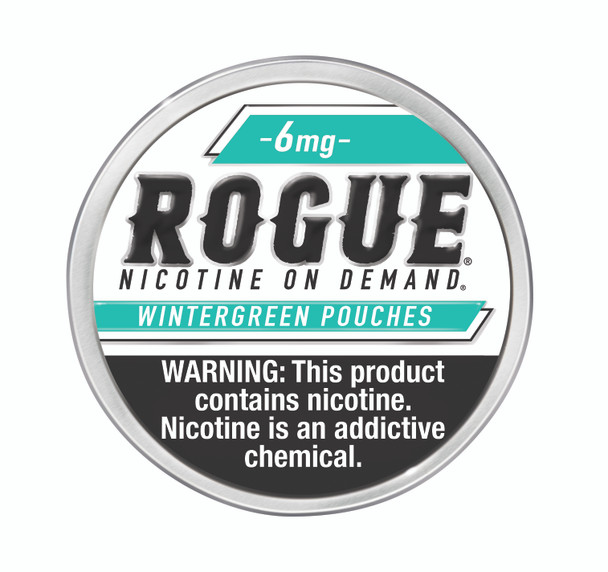 Rogue Nicotine Pouches WinterGreen Flavor