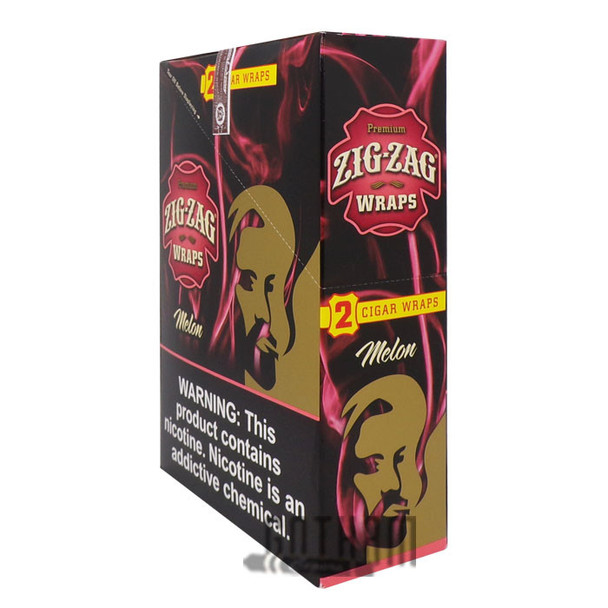 Zig Zag Cigar Wraps 2/25 Melon