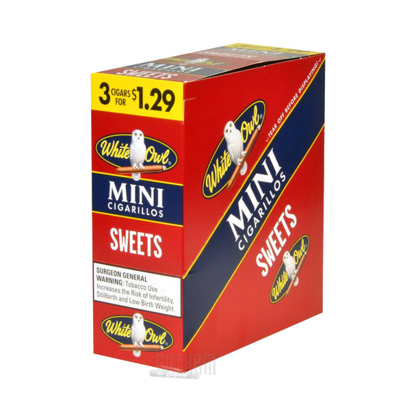White Owl Mini Cigarillos Sweets  box