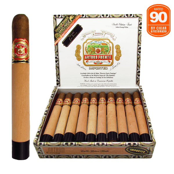 Arturo Fuente Sun Grown Double Chateau open box and stikk