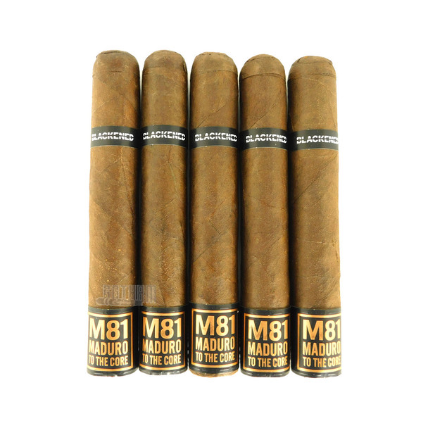 Blackened M81 Robusto 5 Pack