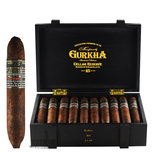 Gurkha Cellar Reserve Limitada 15 Year Kraken open box and stick