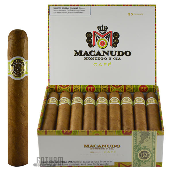 Macanudo Gigante open box and stick