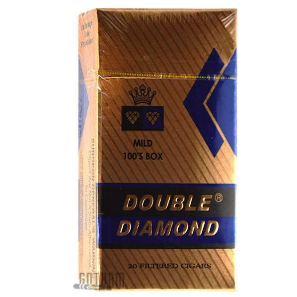 Double Diamond Cigars Mild 100's pack