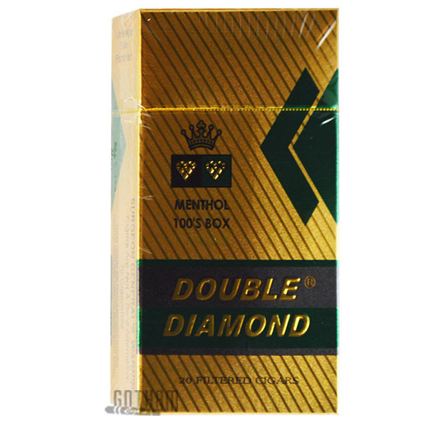 Double Diamond Cigars Menthol 100's pack