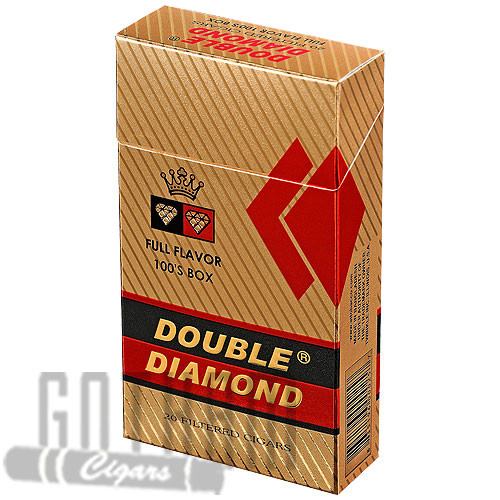 Double Diamond Cigars Full Flavor 100's Pack