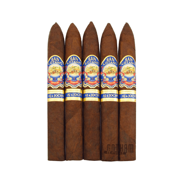 San Lotano Dominicano Cubra Brasil Torpedo 5 Pack