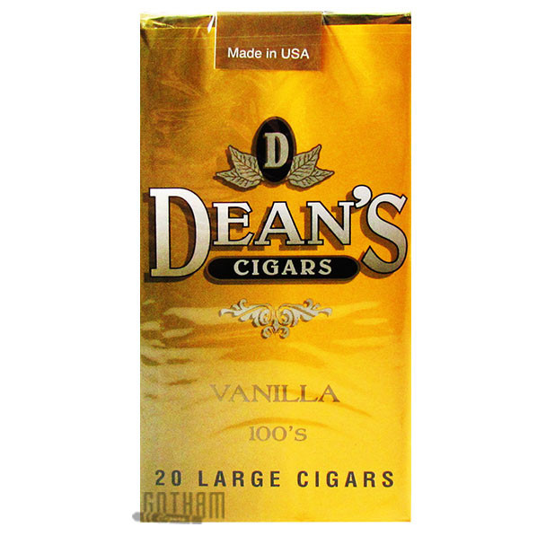 Dean's Large Cigars Vanilla 100 carton & pack