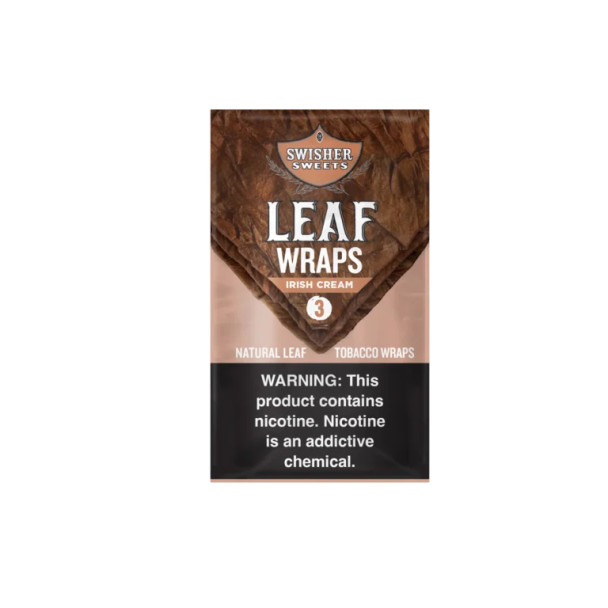 Swisher Sweets Leaf Wrap Irish Cream