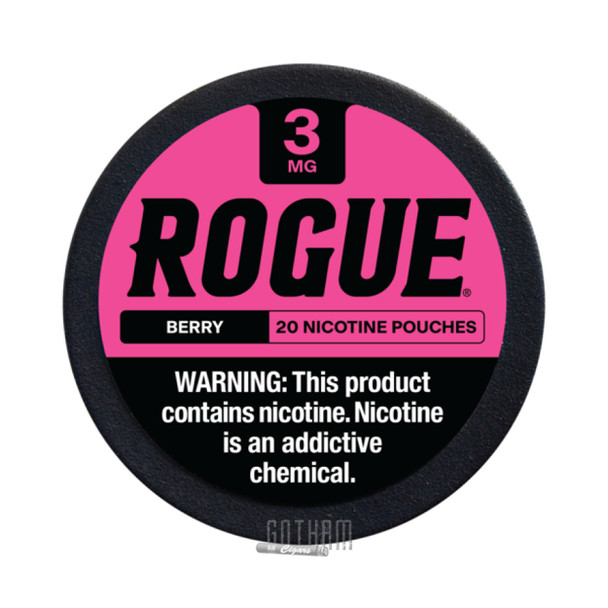 Rogue Nicotine Pouche 3mg: Berry Can