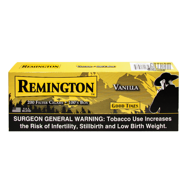 Remington Filtered Cigars Vanilla Carton