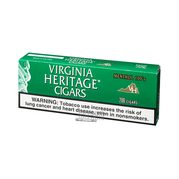 Virginia Heritage Filtered Cigars Menthol Carton