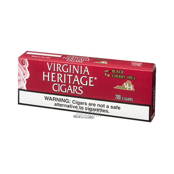 Virginia Heritage Filtered Cigars Cherry Carton