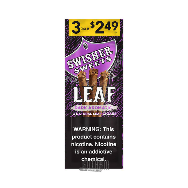 Swisher Sweets Leaf Dark Aromatic Single Pouch