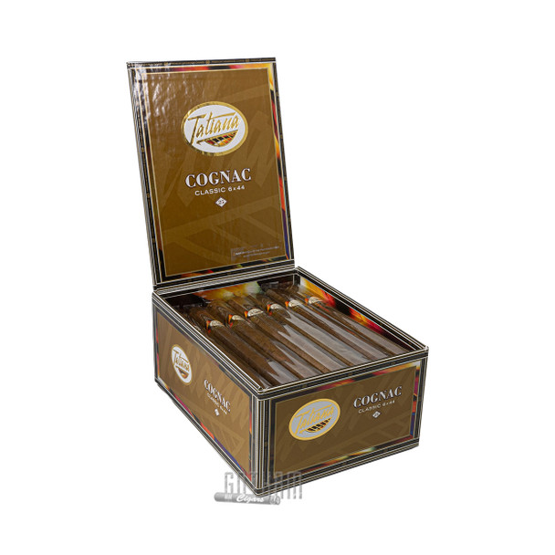 Tatiana Classic Cognac Box open