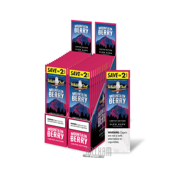 White Owl Cigarillos Mountain Berry