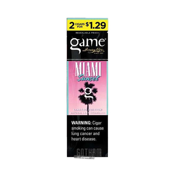 Game Cigarillos Miami Sunset Single Pouch