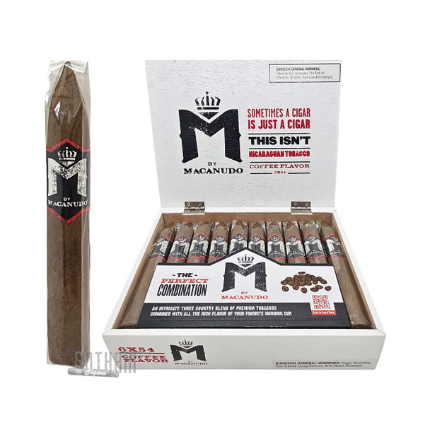 M By Macanudo Belicoso box and single stick