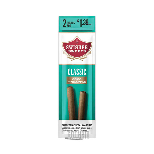 Swisher Sweets Cigarillos Coco Pineapple single pouch