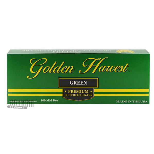 Golden Harvest Filtered Cigars Menthol Carton