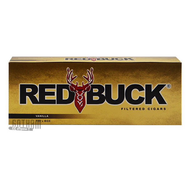 Red Buck Cigars Filtered Vanilla Carton