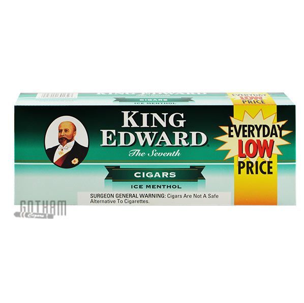 King Edward Filtered Cigars Ice Menthol Carton